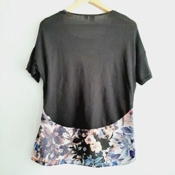 YELLOW BIRD Anthropologie 'Last Act' Floral Blouse Sz S - Picture 7 of 12